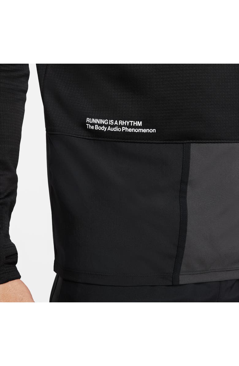 Nike Dri-FIT Wild Run Element Half-Zip Pullover, Alternate, color, 