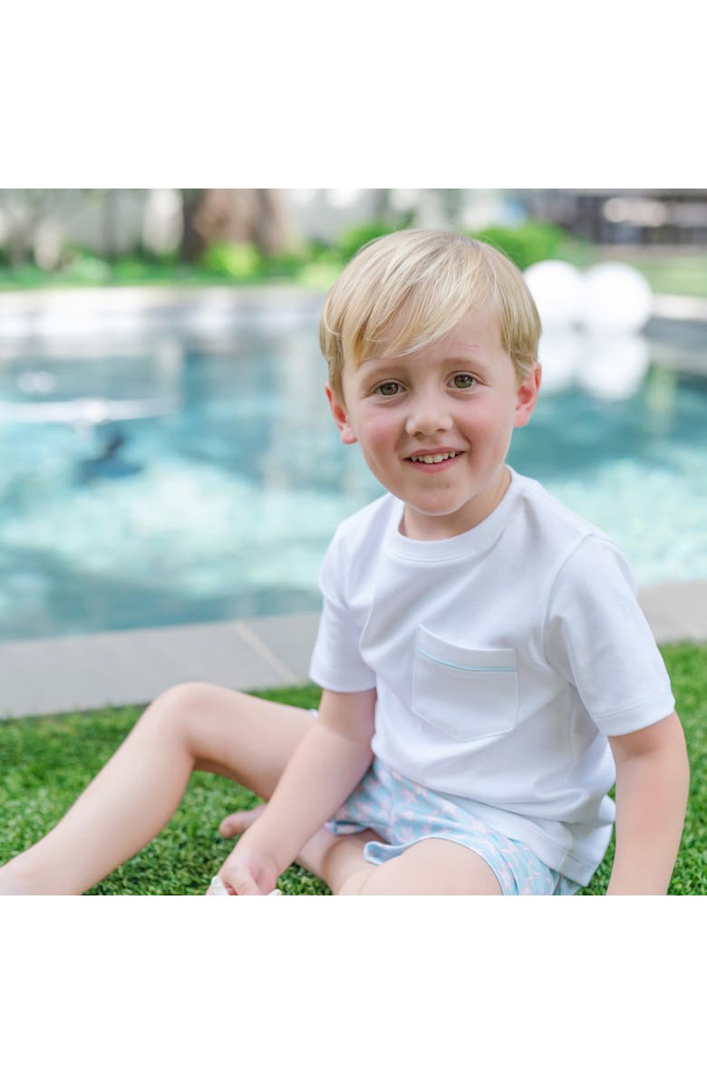 Lila and Hayes Walker Boys' Short Set, Alternate, color, Seaside Starfish