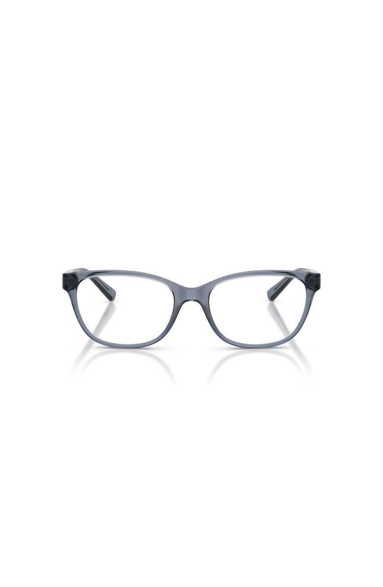 Armani Exchange 53mm Cat Eye optical glasses, Alternate, color, Blue
