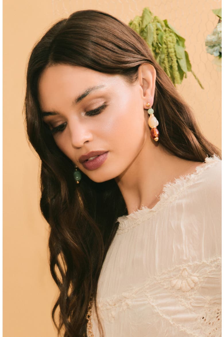 Drift Drop Earrings, Alternate, color, MULTI