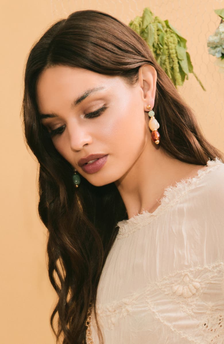 Petit Moments Drift Drop Earrings, Alternate, color, Multi