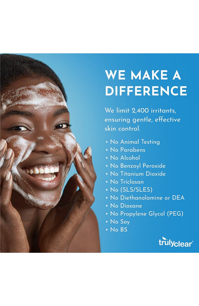 TRULY CLEAR OneStep Acne Solution Plant Based Bar, Alternate, color, Multicolored