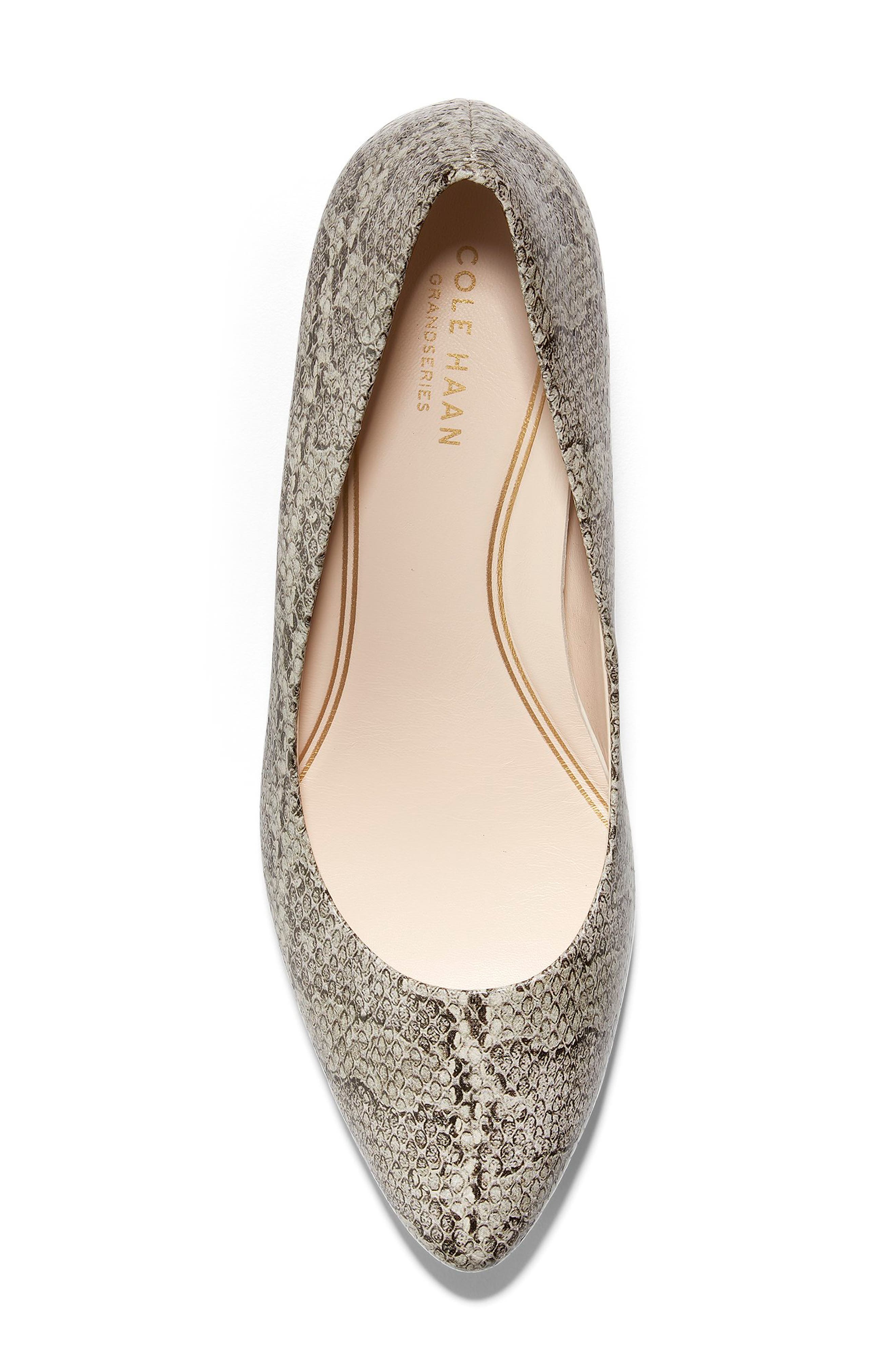 Grand Ambition Wedge Pump, Alternate, color, NATURAL SNAKE PRINT LEATHER