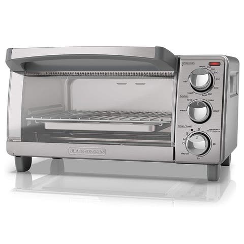 Convection 4 Slice Toaster Oven in Stainless Steel