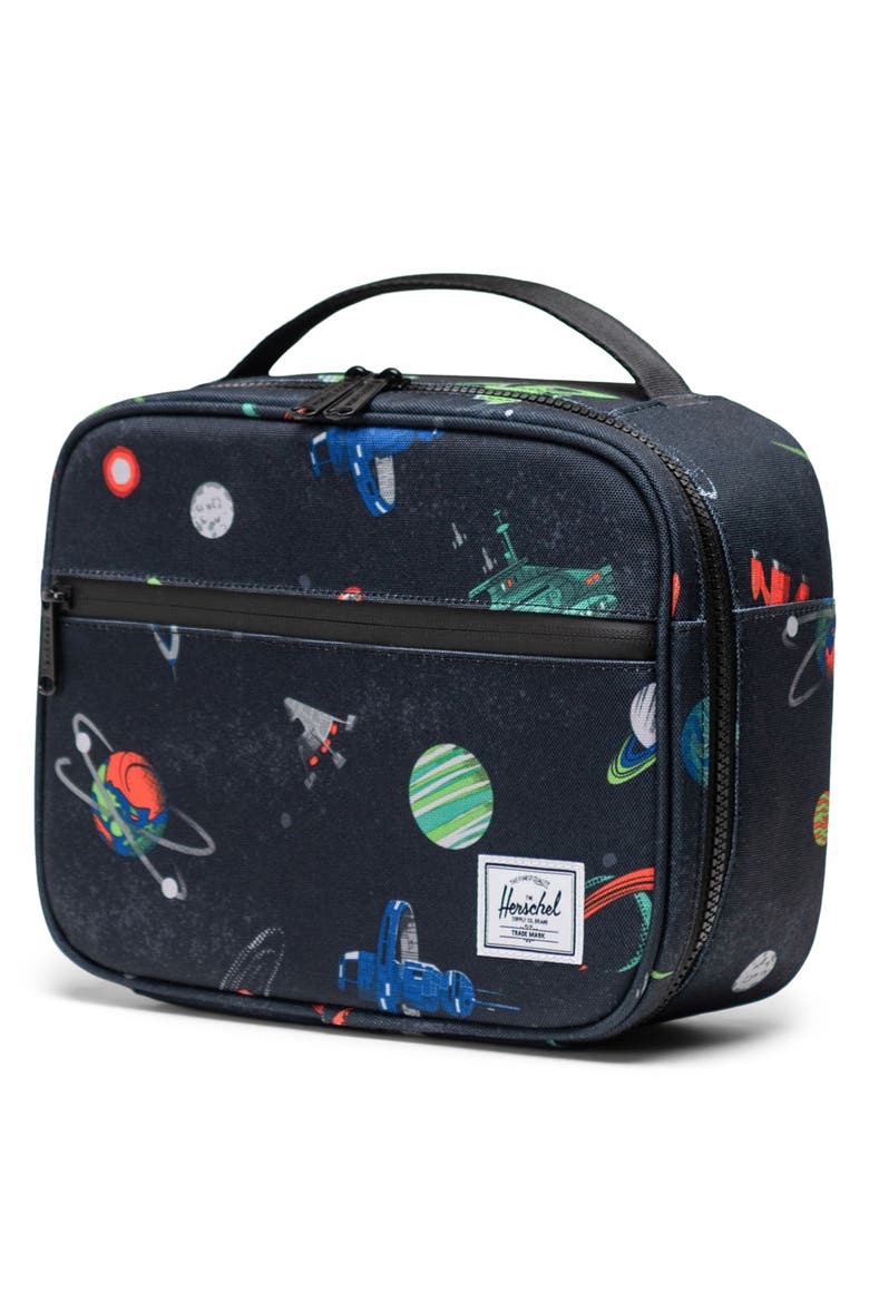 Kids' Pop Quiz Recycled Polyester Lunchbox, Alternate, color, SPACE ADVENTURE