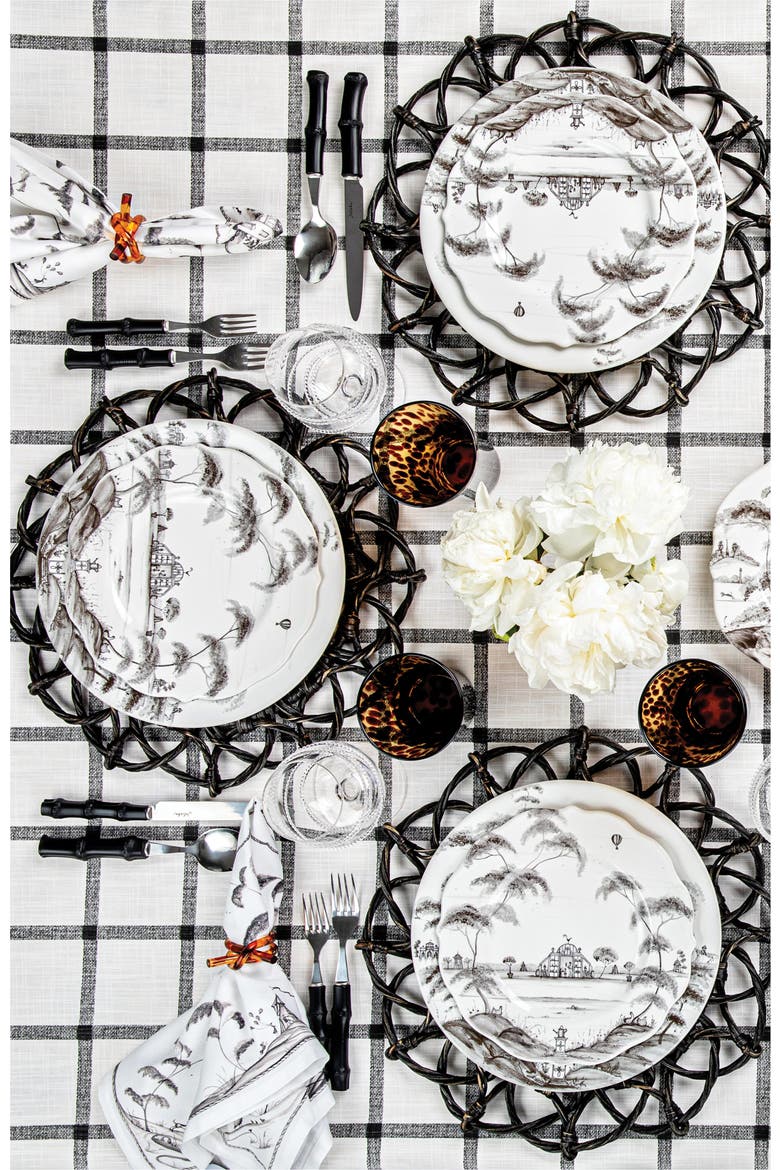 Country Estate 4-Piece Dinnerware Place Setting, Alternate, color, FLINT GREY