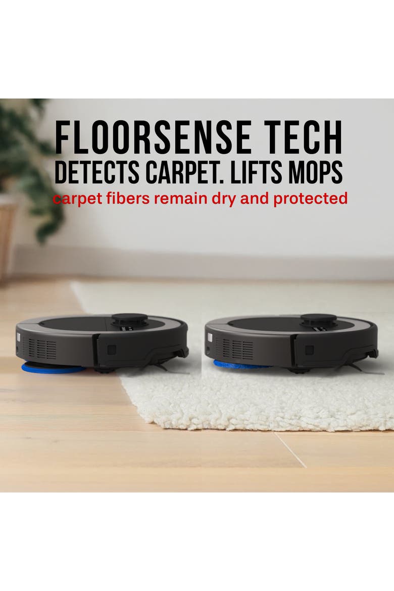 Maxim All-in-One Robot Vacuum & Auto-Lift DualSpin Mop, Alternate, color, Titanium