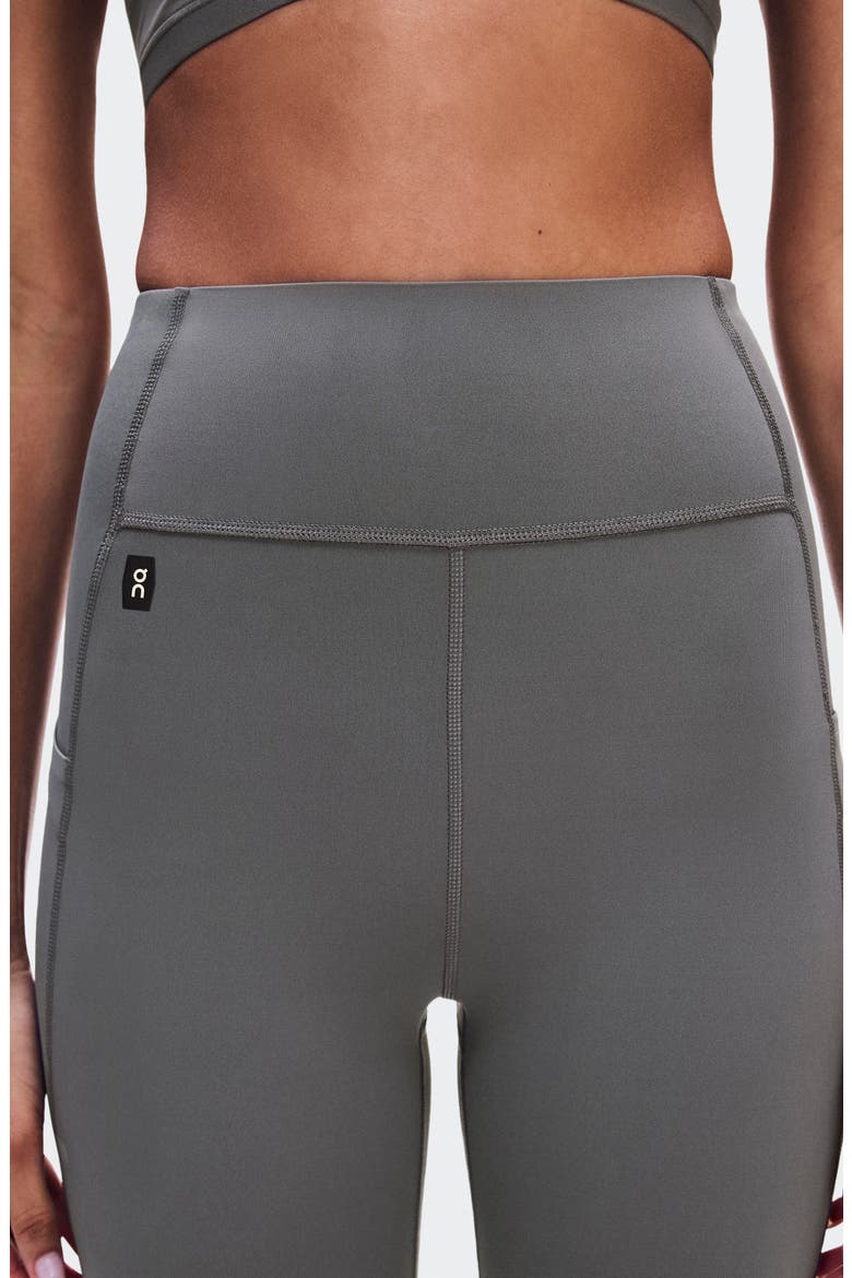 7\/8 Train High Waist Pocket Leggings, Alternate, color, EMBER