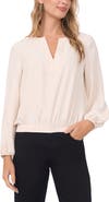 Vince Camuto Split Neck Top