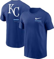 Nike Men's Nike Royal Kansas City Royals Over the Shoulder T-Shirt