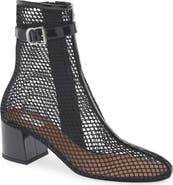 Alaïa Fishnet Bootie