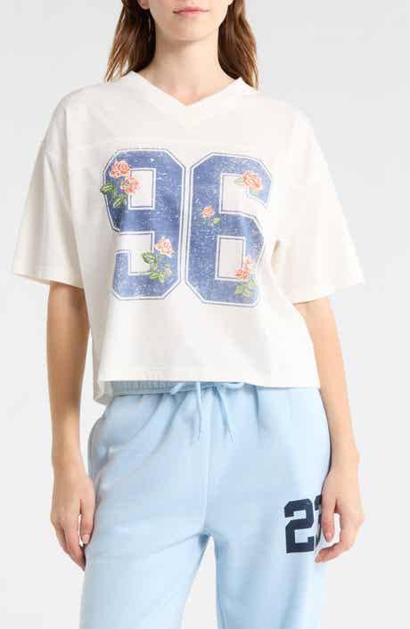 Vinyl Icons 96 Floral Football T-Shirt