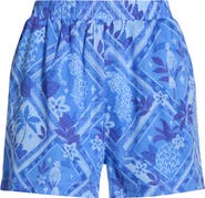 SUGARLIPS Kaidy Tropical High Waisted Shorts