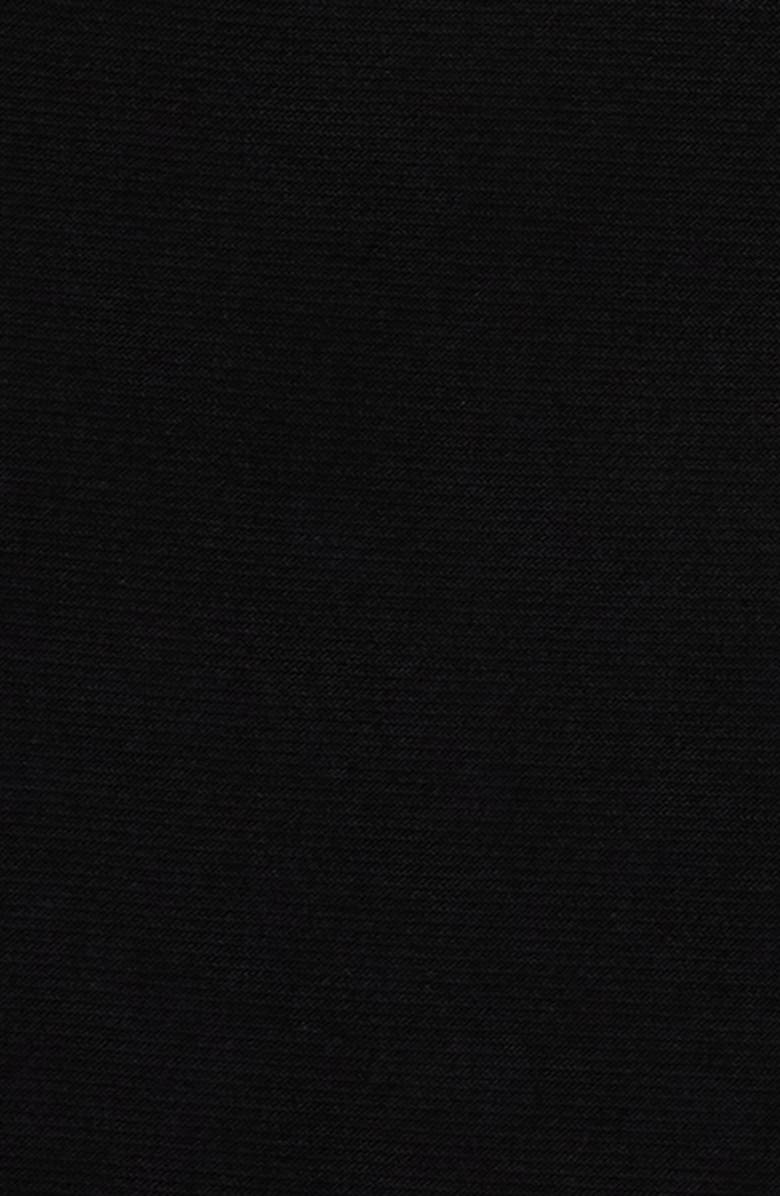 Anne Klein Collared Short Sleeve Button-Up Shirt, Alternate, color, Anne Black