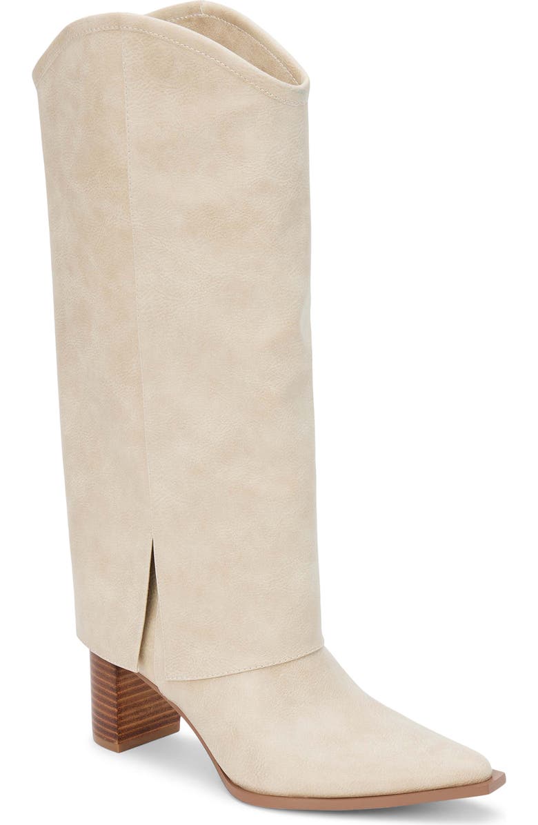 Coconuts by Matisse Walker Foldover Shaft Knee High Boot, Main, color, Natural