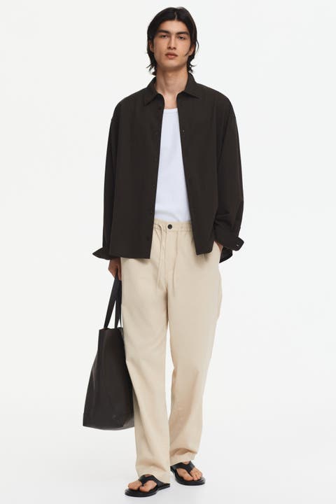 Relaxed-fit pants