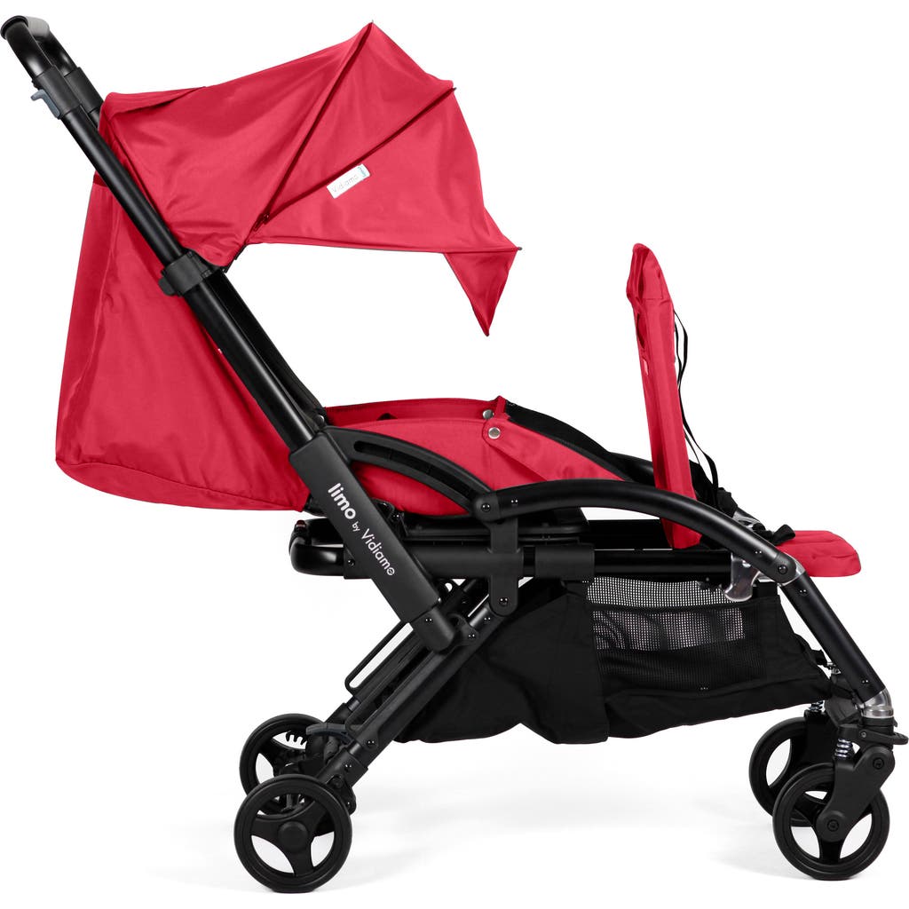 Vidiamo Limo Single to Double Stroller in Raspberry Red  product