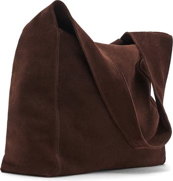 Suede Shoulder Bag