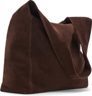 MANGO Suede Shoulder Bag