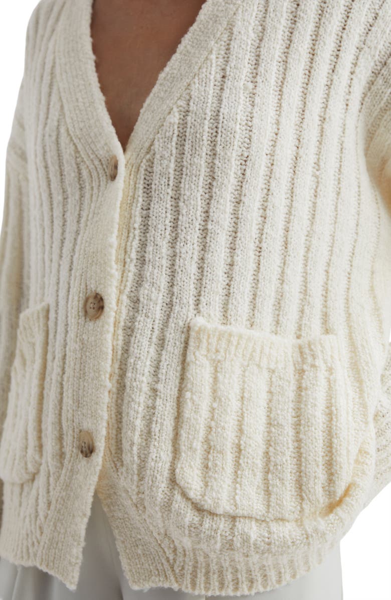 Reiss Annie Wool Blend Cardigan, Alternate, color,