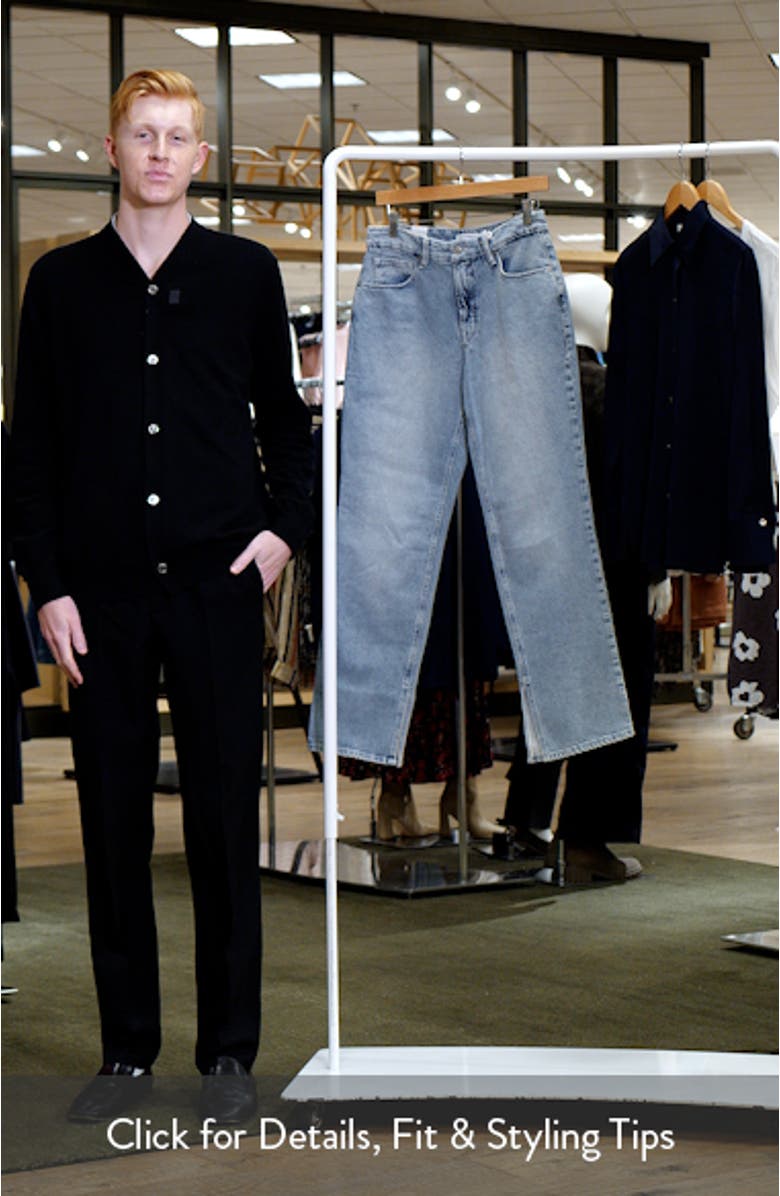 Good Icon High Waist Slit Inseam Jeans, sales video thumbnail