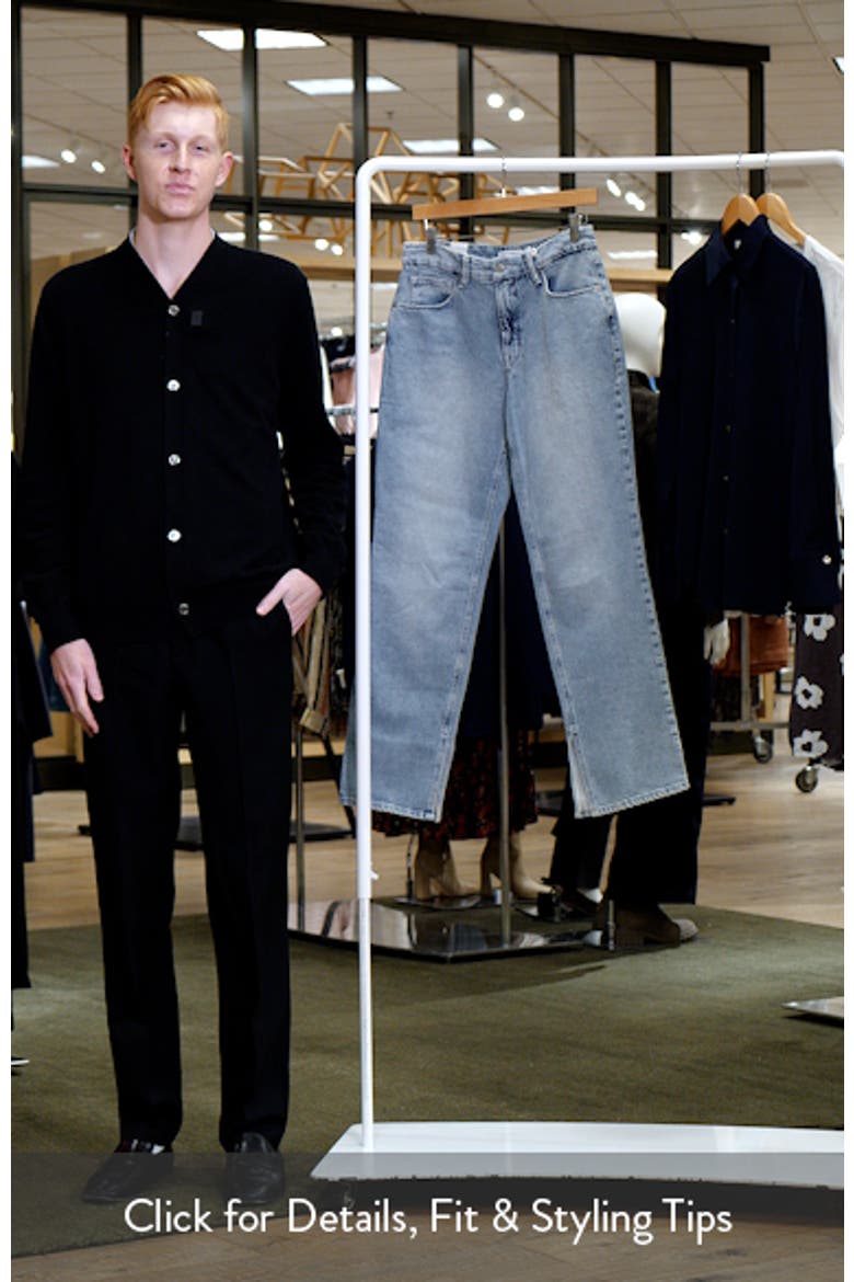 Good Icon High Waist Slit Inseam Jeans video