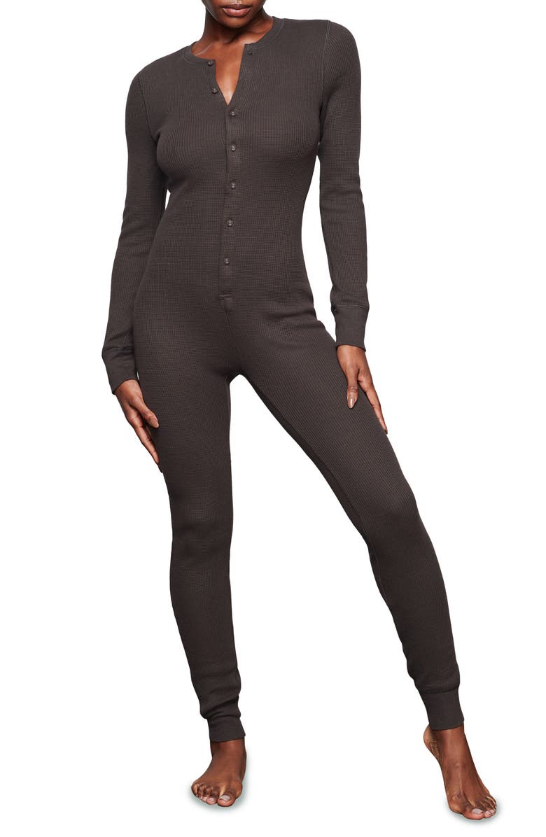 SKIMS Waffle Jumpsuit, Main, color,