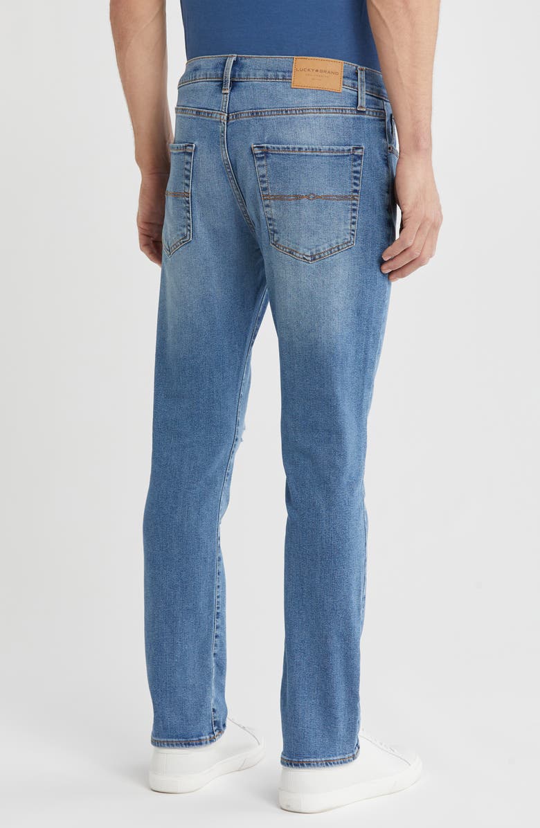 Lucky Brand 410 Athletic Straight Leg Jeans, Alternate, color, 