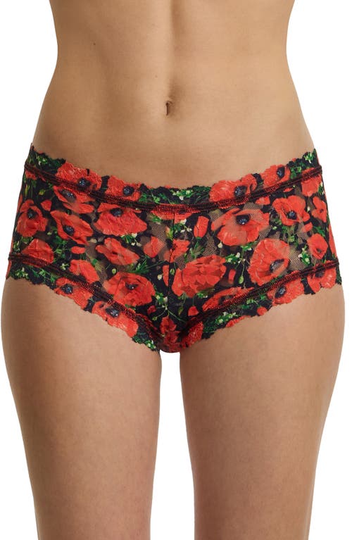 Hanky Panky Print Boyshorts In Multi