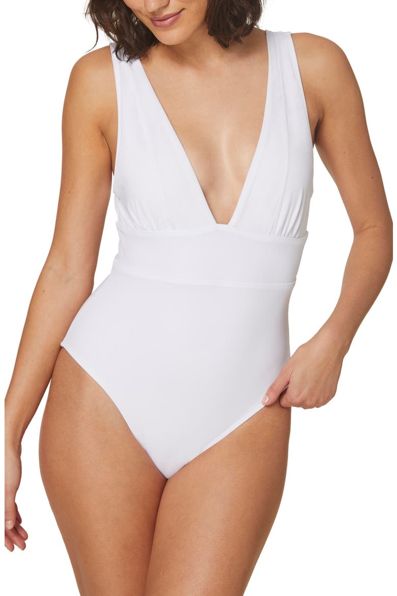 Andie The Mykonos Long Torso One-Piece Swimsuit (Women) | Nordstrom