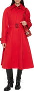 Burberry Long Gabardine Ellingham Fit-and-flare Car Coat