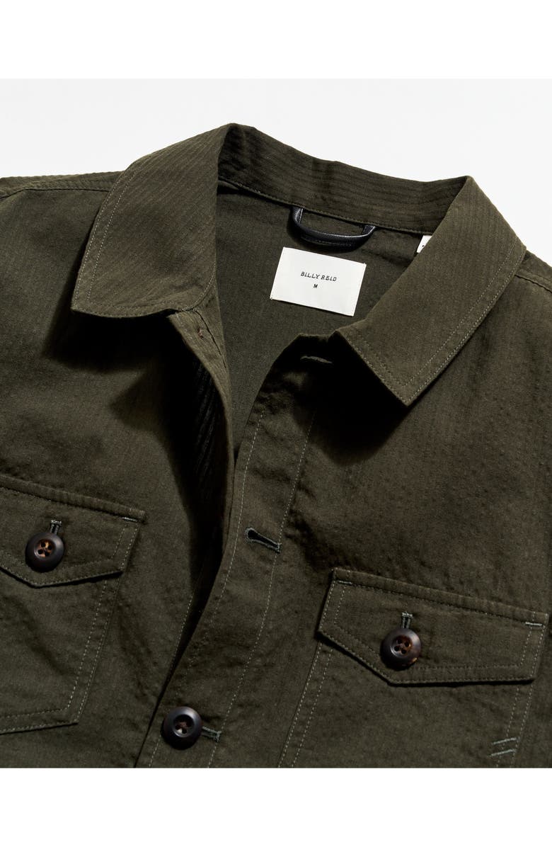 Billy Reid Woodsman Cotton Jacket, Alternate, color, Peat