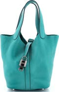 Pre-Owned Hermes Picotin Lock Bag Clemence PM