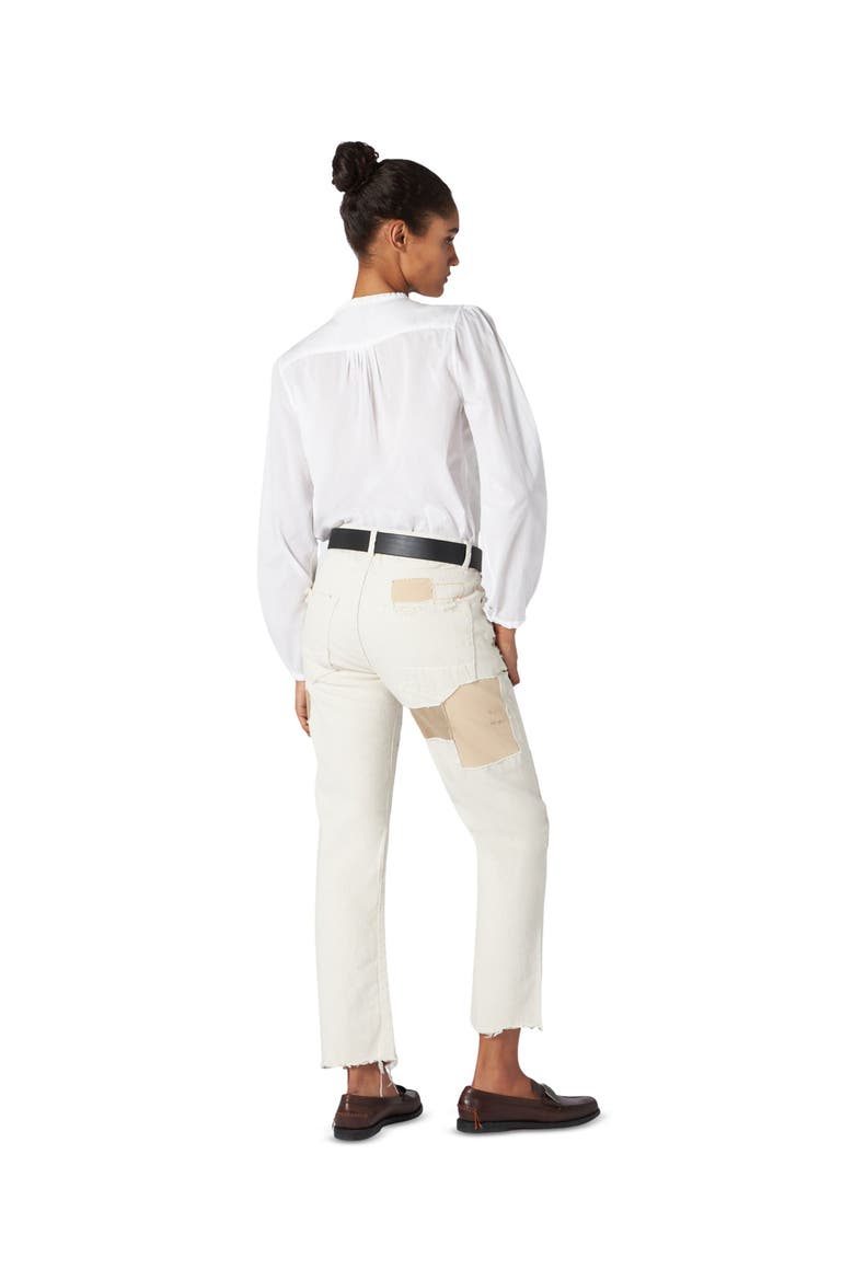 965 John Japan Selvedge 5-Pocket Regular Fit Ecrù Denim, Alternate, color, BEIGE