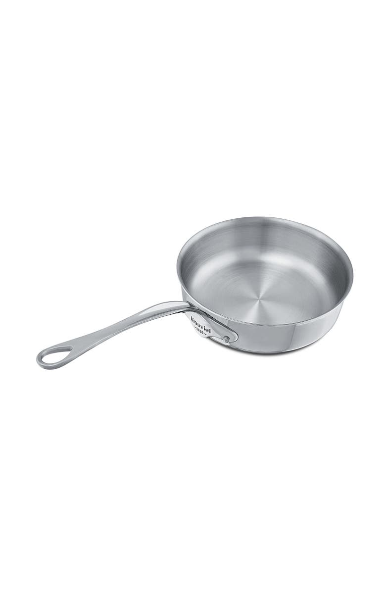 Mauviel M'Cook 3.2 qt. Stainless Steel Saute Pan With Helper Handle, Alternate, color, Silver