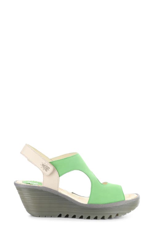 FLY LONDON FLY LONDON YOX SLINGBACK PLATFORM WEDGE SANDAL