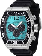 INVICTA Pro Diver Chronograph Silicone Strap Watch, 51mm