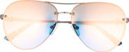 Kurt Geiger London 60mm Rimless Aviator Sunglasses
