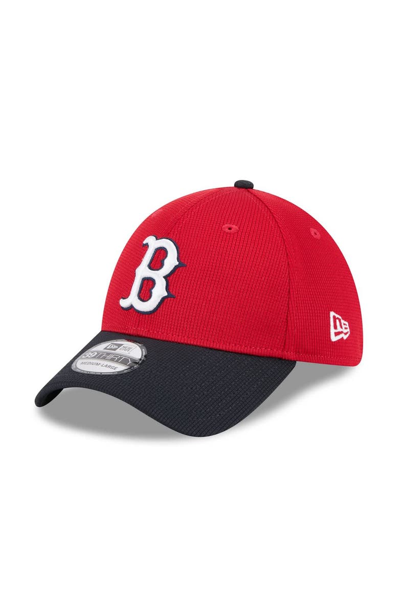 New Era Men's New Era Red/Navy Boston Red Sox 2025 Spring Training 39THIRTY Flex Hat, Alternate, color, Red