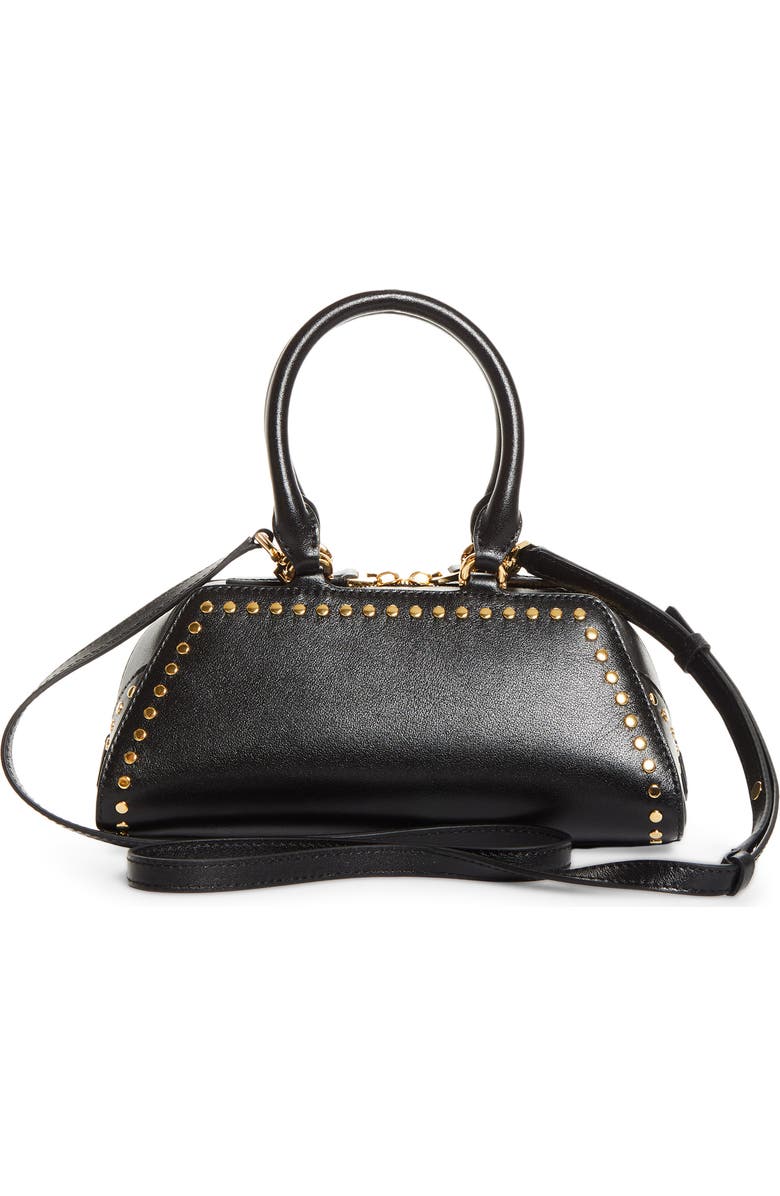 Givenchy Mini Antigona Leather East/West Satchel, Alternate, color, 001-Black