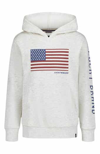 Lucky Brand Kids' USA Fair Isle Hoodie