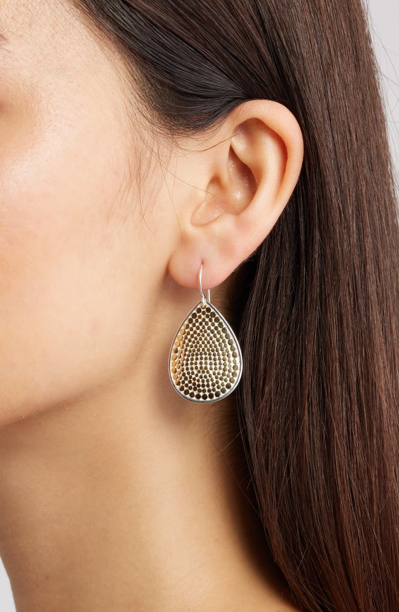 Anna Beck Large Classic Archive Drop Earrings, Alternate, color, Two Tone