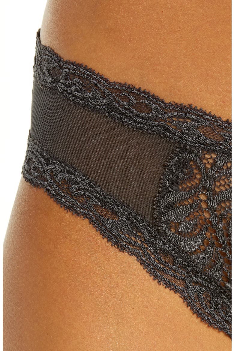 Feathers Hipster Briefs, Alternate, color, COAL