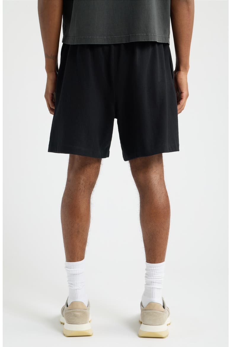Classic Jersey Shorts, Alternate, color, BLACK