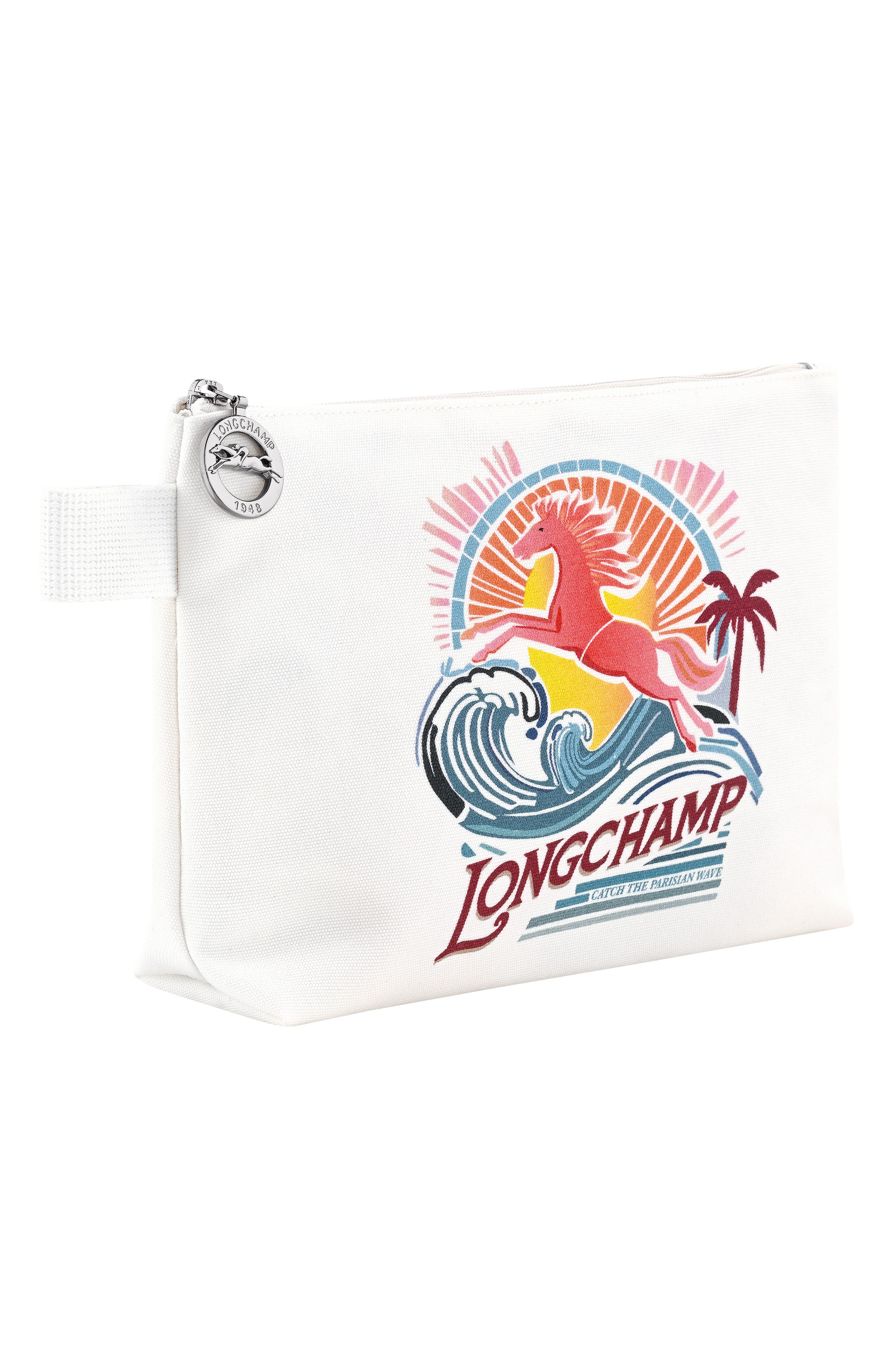 Le Pliage Collection Pouch, Alternate, color, RAINBOW