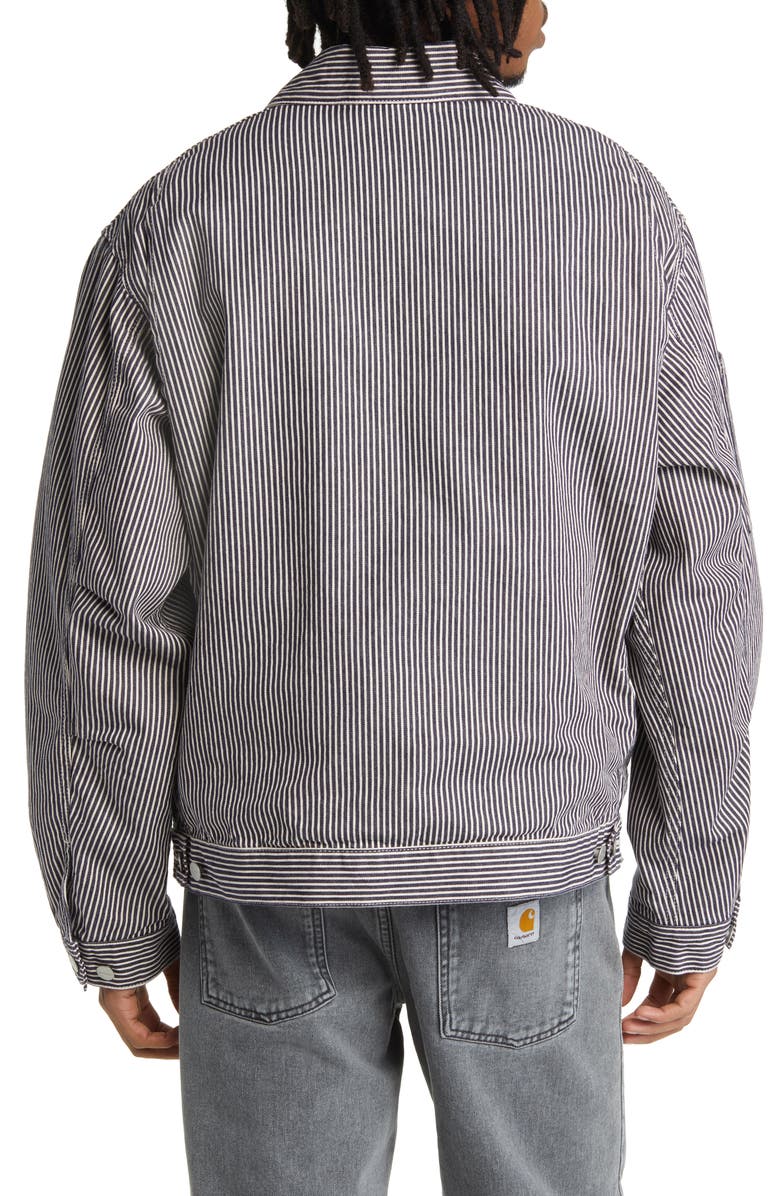 Carhartt Work In Progress Terrell Hickory Denim Jacket, Alternate, color, 