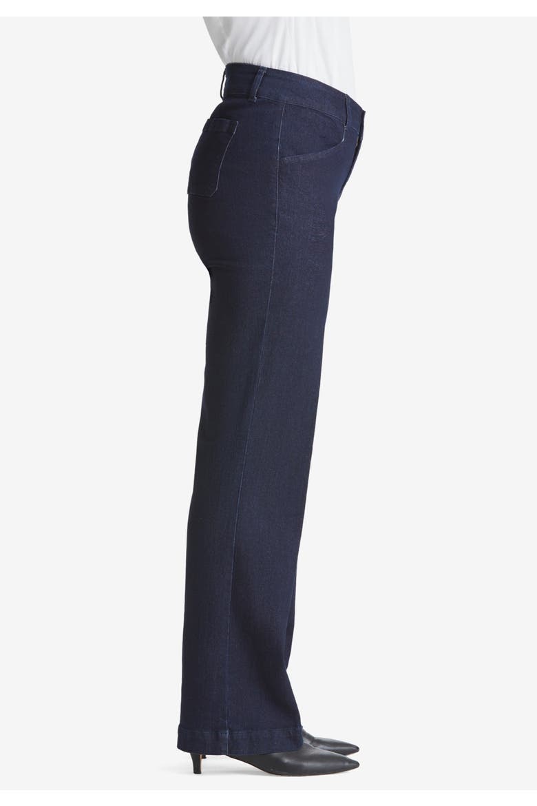Refined Denim Trouser, Alternate, color, INDIGO