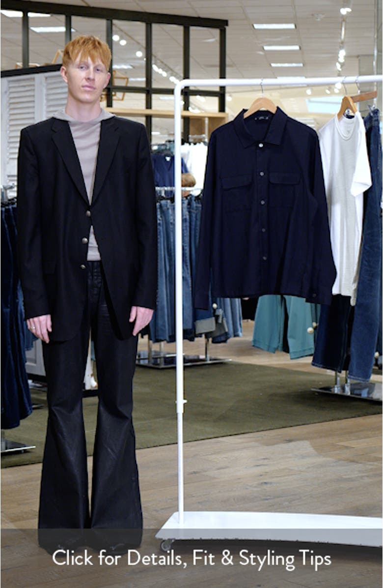 Pocket Slim Fit Overshirt, sales video thumbnail