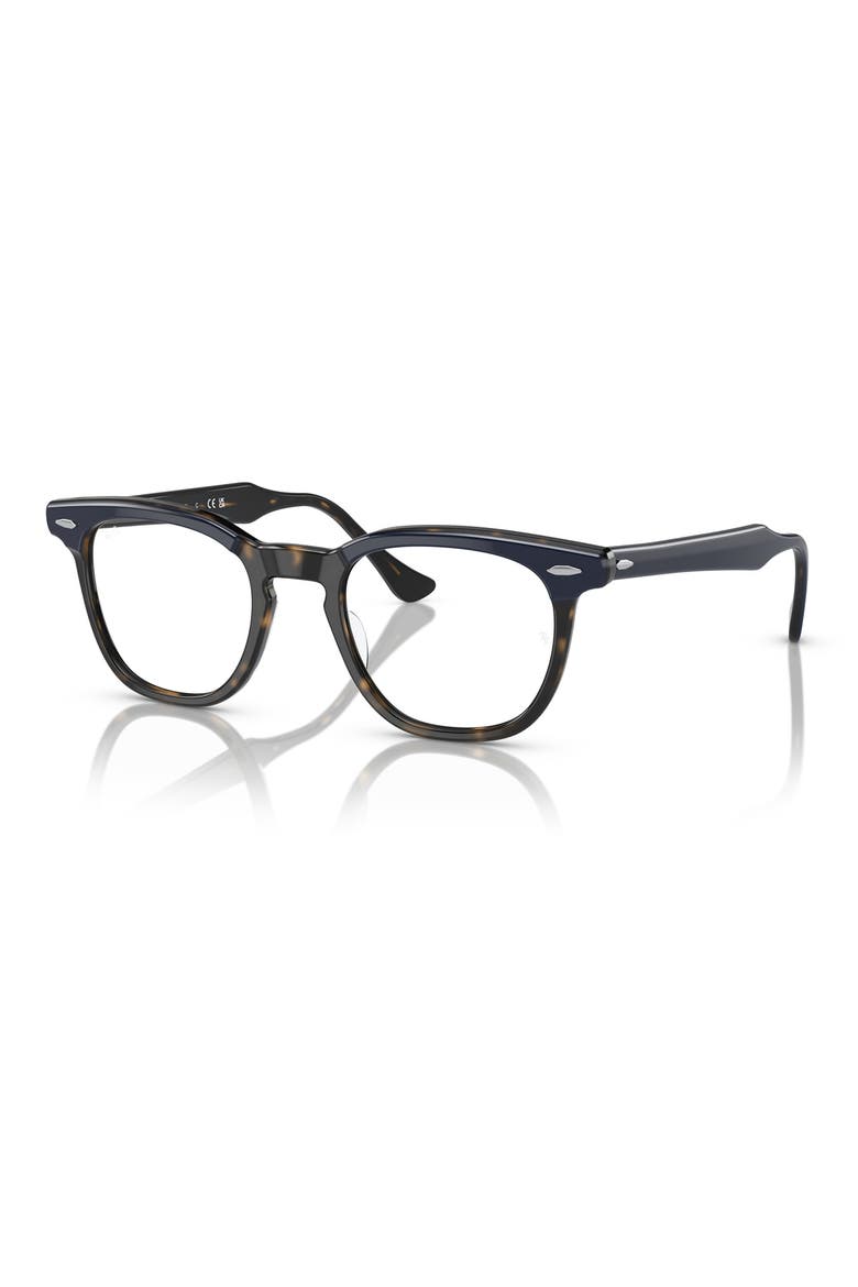 Hawkeye 50mm Square Optical Glasses, Alternate, color, HAVANA