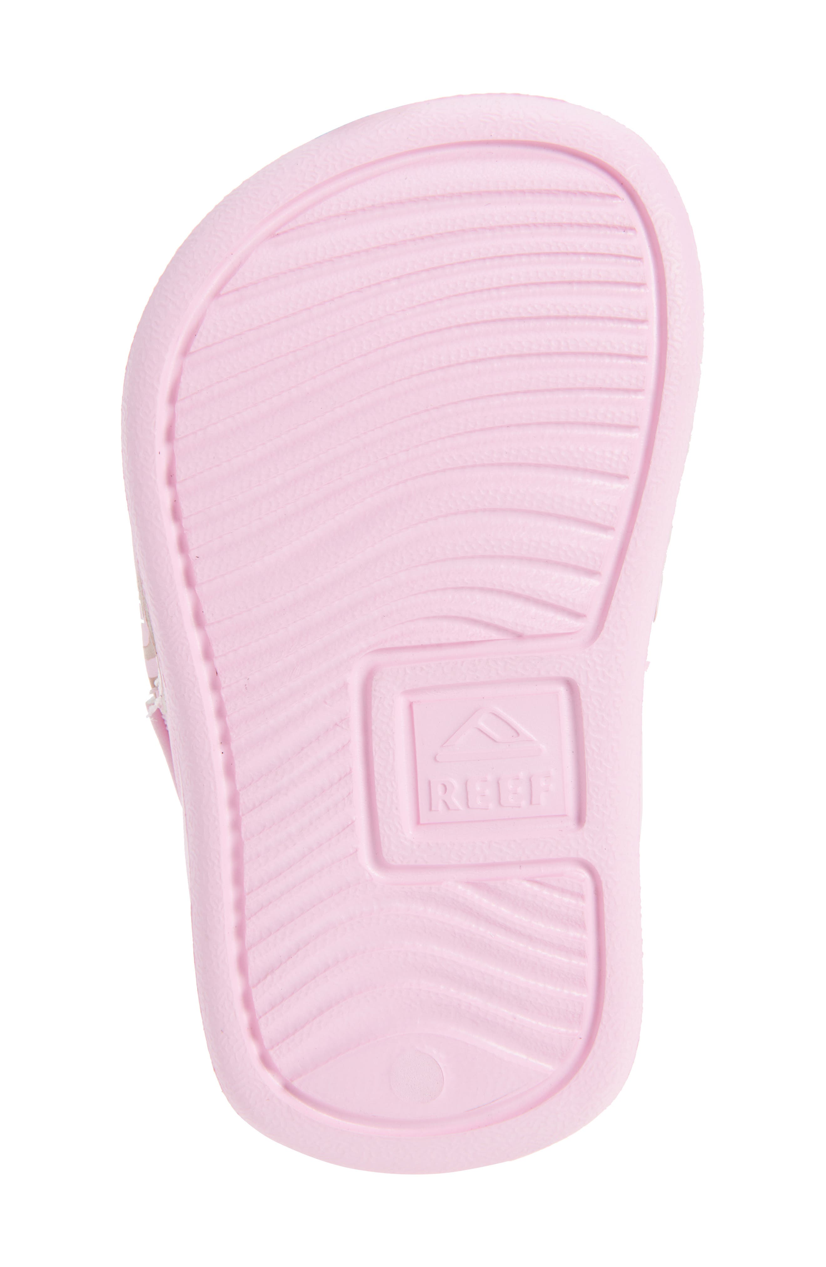 Reef Kids' Little One Slide Sandal, Alternate, color, Pink Modern Floral